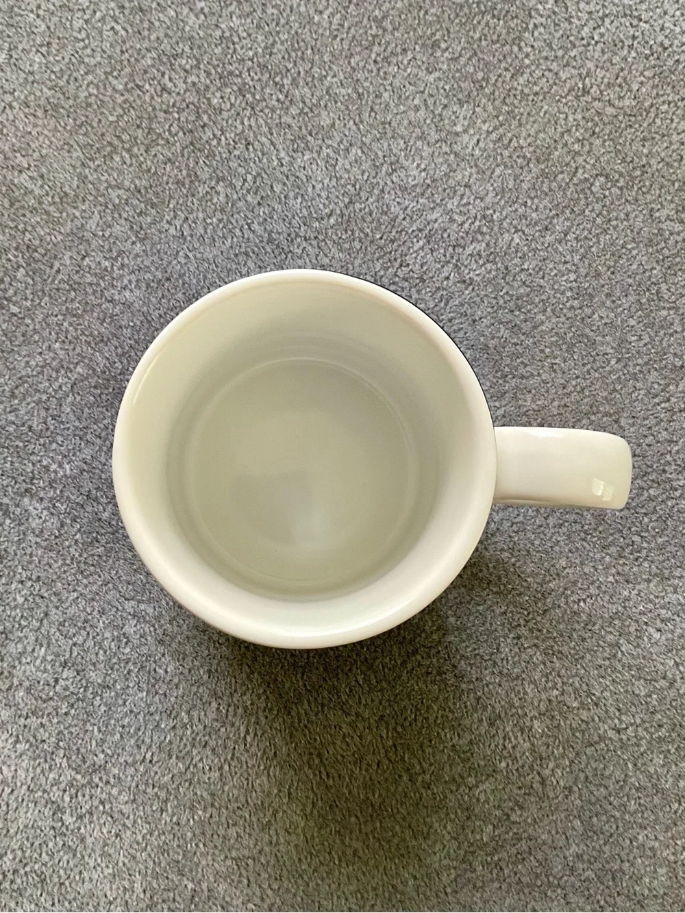 SUR LA TABLE Classic “L” Initial Stoneware Mug